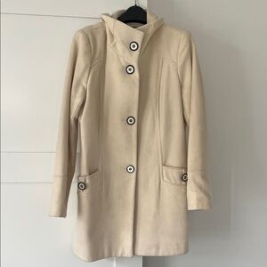 George Simonton Cream Trench Coat